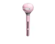 Creative Mini Portable Portable Charging Car Magic Wand Humidifier for Travel Office Hotels-Pink