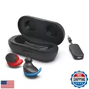 Avantree Sky Ace - Wireless Earbuds with Airplane Adapter for Flight, Plug n