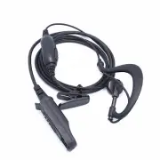 Walkie-talkie Earphone Cable Waterproof Radio Headset For UV-9R Plus 9700 A58