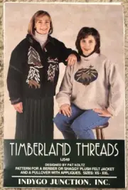 Indygo Function Timberland Threads IJ549 Appliqué Pattern for Jacket & Pullover
