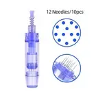 12 Pin For Microneedling Pen Replacement Cartridges 10 Pcs Skin Needle Set