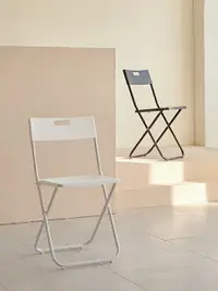 在飛比找樂天市場購物網優惠-【免運】 岡德爾折疊椅辦公室椅子北歐風餐館餐椅培訓椅塑料折疊
