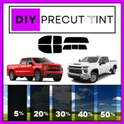 DIY PreCut Nano Carbon Window Tint Kit Fit ANY Chevy Silverado ANY Windows (for: Chevrolet)