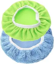 2pcs Microfiber Polishing Pad Set for Car Waxing and Buffing Durable Buffing Pads for Professional Detailers and Car Enthusiasts