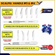 Disposable Scalpel Surgical Scalpel , Scalpel Blade and Handle Surgical Knife