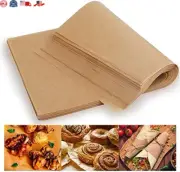 100Pack 10x14 In Unbleached Parchment Paper Baking Sheets for Grilling Air Fryer