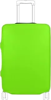 [Joisal] Lavender Blush Luggage Covers Fit 18-32 Inch Suitcase Protector Cover Tsa Approved, Luggage Wraps for Suitcase, Lawn Green, L 26-28 in