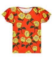 [Mini Rodini] Mini Rodini Flowers printed swim top Y 10/11 multicoloured