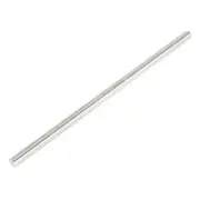 8mm x 200mm Steel Round Rod Lathe Turning Tool Silver Gray