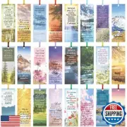 120 Pcs Bible Verse Inspirational Bookmarks Scripture Christian Motivational