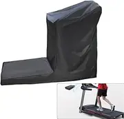 J&C Treadmill Protective Covers Dustproof Folding Running Machine Protective Cover Lightweight Durable Waterproof Sports Treadmill Cover for Home/Indoor Or Outdoor Treadmills Black