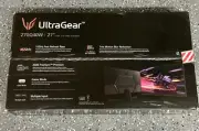 LG 27” UltraGear FHD 1ms 165Hz Gaming Monitor w/AMD FreeSync/Game Mode 27GQ40W-B