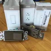 Lutron CLARO SCR-20-EP 20-Amp Receptacle x2, ￼&1 Espresso, W, ￼SP-1PS-EP