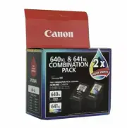 Canon PG-640XL & CL -641XL Genuine Ink Cartridges. " As Piictured ."