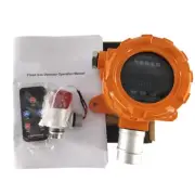 NH3 Gas Detector Fixed Ammonia Gas Leak Detector Monitor with Range 0-100PPm