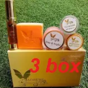 3X Mache're Gold Set Whitening Cream Total Perfect Bright Smooth Face Skin Care