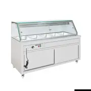 Thermaster Wet and Dry Bain Marie Display 5x1/1 GN Pans - Hot Bain Marie (PG180FE-XG) - PG180FE-XG