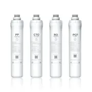 RO100ROPOT 4-Pack Replacement Filter Set, Pack of 4 Filters: 1 PP, 1 CTO, 1 R...