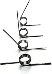 Compression Springs Springs Metal Springs 10pcs WD 1.4mm 3/6/9Coils Spring Steel V-Spring Torsion Tiny Torsion Springs Hairpin Spring 180/120/90/60 Degree(120 Dregees)