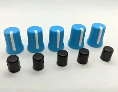 5 Blue Knobs for Rane & Pioneer XDJ-RX R1 RZ AERO DJM-T1 S9 DJ Controller Parts