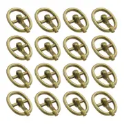 30Pcs Metal Roller Buckles, 5.5mm - 0.22" Sewing Mini Buckle (Bronze, 10mm)