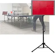 Portable Table Tennis Rebound Board,Single Self-Study Ping Pong Exerciser Tool, Self Training Accessory for Home Schools Clubs