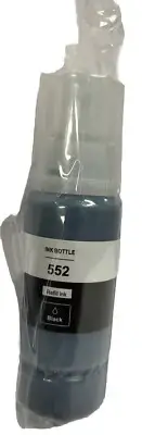 Premium Compatible Dye refill ink 552 for Epson Ecotank ET-8500 Black