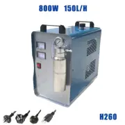 Oxy-Hydrogen Generator 220V Flame Polishing Machine 800W Water Welder H260 150L