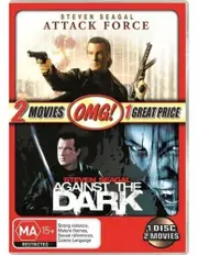 Attack Force / Against The Dark Action / Thriller Steven Seagal - DVD New