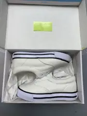 Canvas White Slip On Shoes Toddler Size 8C NEW WITH BOX Cuteys