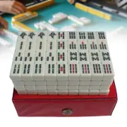 Small Chinese Mahjong Game Set Board Game Maj Jongg,