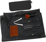 Didiseaon 1 Set Professional Hairdressing Scissors Hair Cutting Tools Includes Thinning Shears Combs for Barbers and Home Use