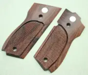 S&W MODEL 39 GRIPS FOR M39-2 CHECKERED ROSEWOOD NICE GIFT # POINT # 7
