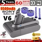 21.6V 9500mAh for Dyson V6 Battery Animal Absolute SV03 SV04 SV06 SV09 DC61 DC62