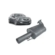 Redback 3" Rear Muffler Passenger Side for Holden Commodore Calais VE VF 06-16