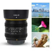 Kamlan 21mm F1.8 APS-C Manual Focus Lens For Fujifilm X M4/3 Canon EOS M Sony E