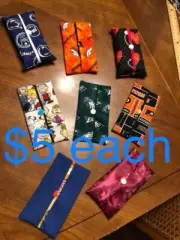 Tissue holder Handmade fabric pocket/ travel Message Me Of Design You Want