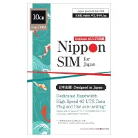 在飛比找蝦皮購物優惠-适用于日本的 Nippon SIM 卡 日本国内预付费 SI