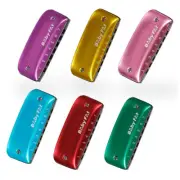 Professional 7 Holes Key of C Harmonica Colored Harmonica Musical Instrument for