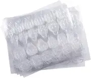 EBANKU 50Sheets Nail Adhesive Tabs, 1200Pcs Double-side Nail Glue Stickers Adhesive Tabs Nail Glue Transparent Flexible Adhesive Nails Tips for Manicure