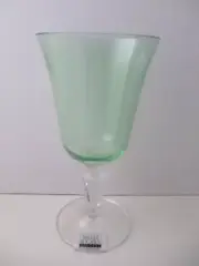 ROGASKA ALFRESCO - GREEN WATER GOBLET 7 1/2" X 4" - 0209K