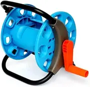 FONDOTIN Garden Hose Reel Storage Rack Xcm m Capacity Hand Crank Reel Pe Aluminum Home Landscape Storage