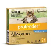Profender All Wormer For Medium Cats 2.5 - 5kg 2pk