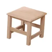 Step Stool Square Footstool Garden Planter Display Stand Change Shoe Stool