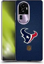 Head Case Designs Officially Licensed NFL Football Houston Texans Logo Soft Gel Case Compatible with Oppo Reno10 Pro+