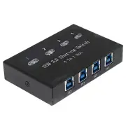 4-Port USB 3.0 Sharer KVM Switch Hub 4 in 1 out HUB Share Converter KVM Switch B