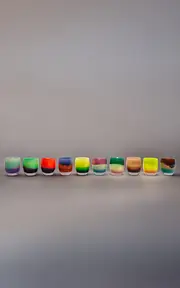 [glassybaby] Set-Of-Ten, The Elephant Collection Votives