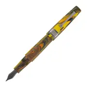 Leonardo Supernova Regular Size Fountain Pen in Galleria w/ Ruthenium Trim, Fine