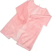 [BESTYASH] Cotton Kitchen Cooking Apron for Women Long Sleeve Detailing Painters Apron for Dishwashing Cleaning Clothing