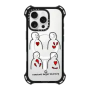 iPhone 16 Pro Bounce Case MagSafe Compatible heart renew